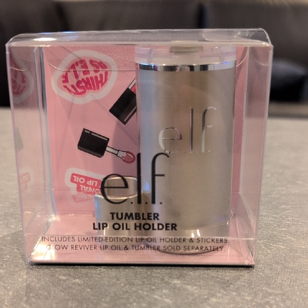 RARE e.l.f. NIP NWT Tumbler Lip Oil Holder Target Exclusive Honey Talks